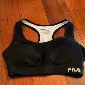FILA Women's Black Sports Bra